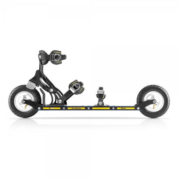Ein Highlight des Cross-Skaters ist eine innovative Schnallenbindung